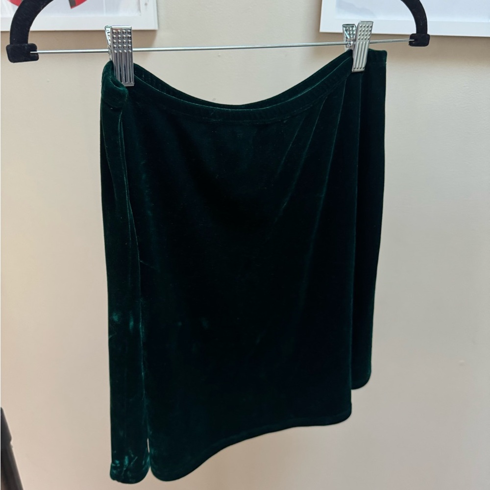 BCBG Paris 90s Green Mini Skirt